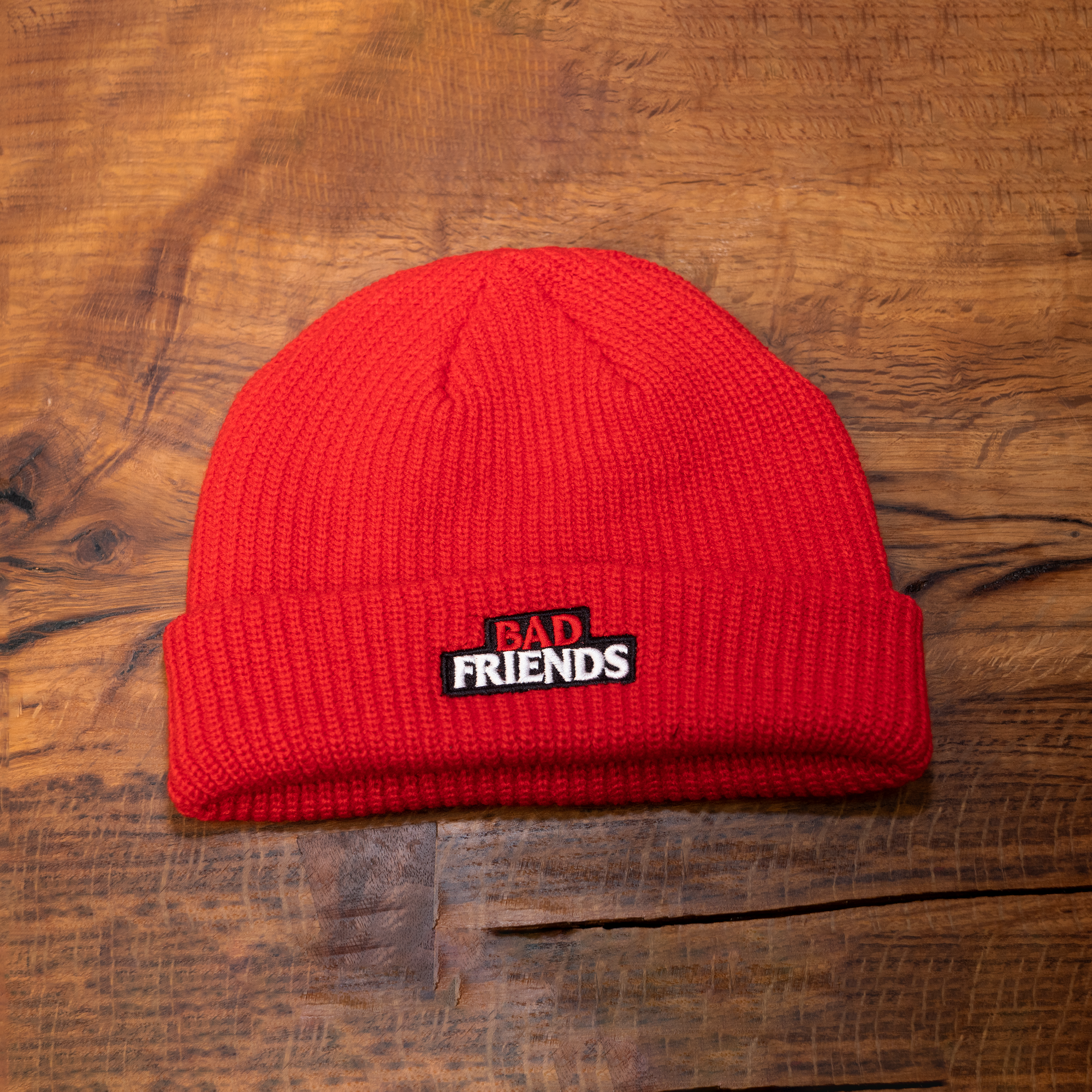 Bad Friends Red Beanie