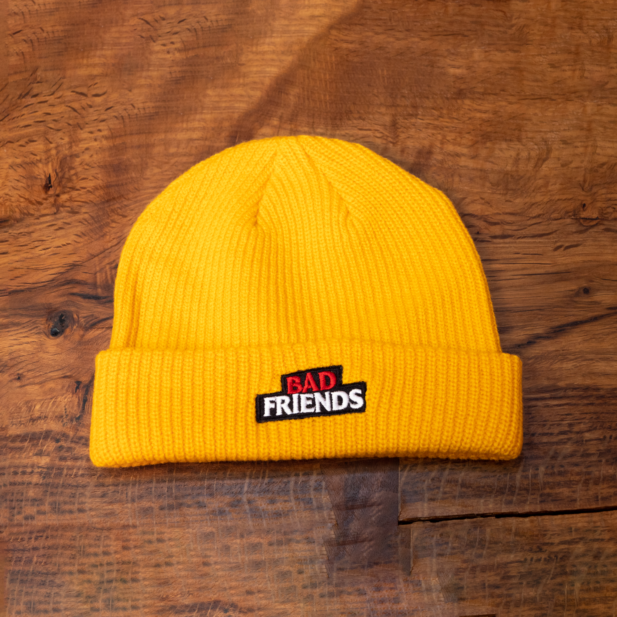 Bad Friends Yellow Beanie